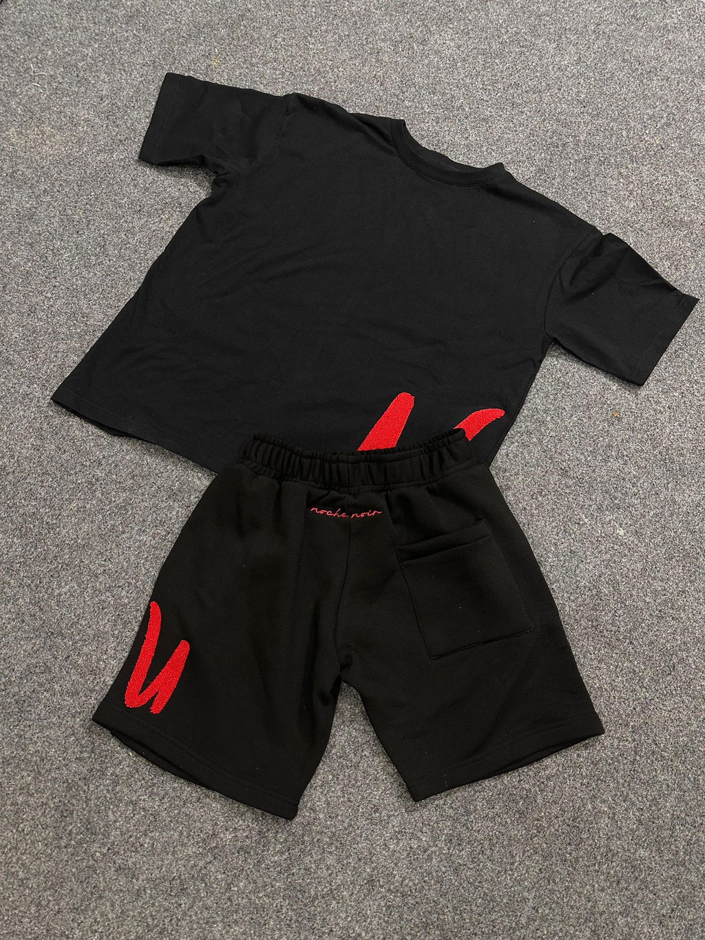 NN#3 Tracksuit Red Black