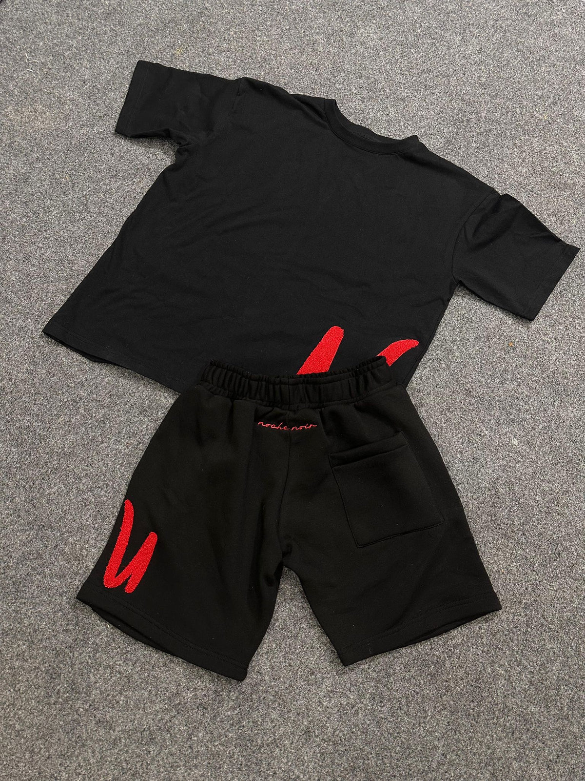 NN#3 Tracksuit Red Black